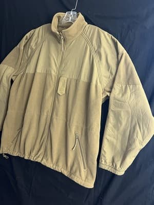 US Navy Coyote Fleece Liner Parka Jacket Mens 3XL Regular Brown Cold Military - Thumbnail 2