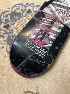 Mike Mo Capaldi Girl "Mo Money Mo Problems" Pretty Sweet Skateboard Deck 7.8 - Thumbnail 2