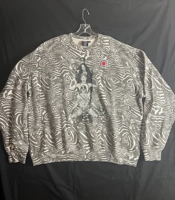 Red Hot Chili Peppers Unlimited Love World Tour Totem Zebra Sweatshirt XXXL 3XL - Image 1