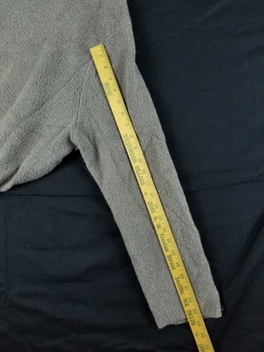 Allsaints Men's XXL Eamont Crew Cotton Blend Oversized Sweater Taupe Brown 2XL - Thumbnail 10
