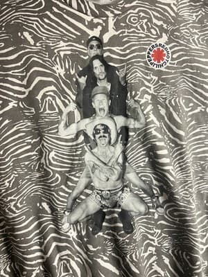 Red Hot Chili Peppers Unlimited Love World Tour Totem Zebra Sweatshirt XXXL 3XL - Thumbnail 2