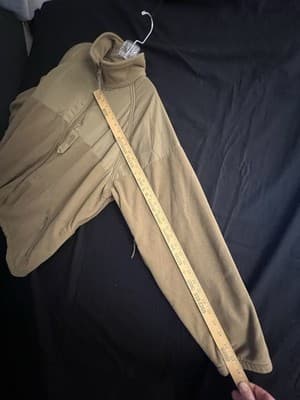 US Navy Coyote Fleece Liner Parka Jacket Mens 3XL Regular Brown Cold Military - Thumbnail 5