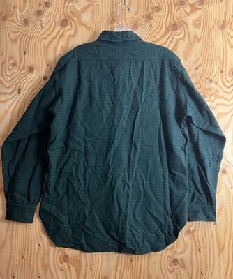 Vtg Pendleton Wool Plaid 1960s Long Sleeve Button Up Mens M Board Shirt Grid - Thumbnail 9