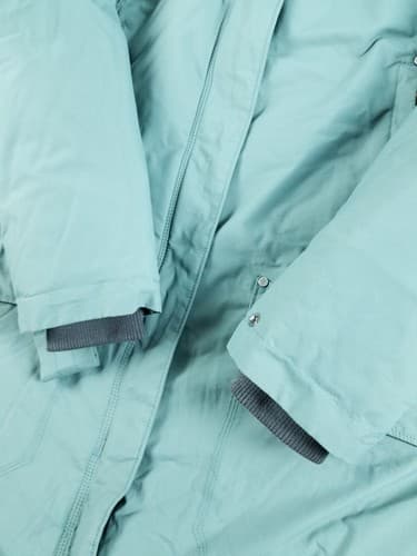 $350 Columbia Icelandite TurboDown Parka Jacket - Women's size M Green Thermal - Thumbnail 8