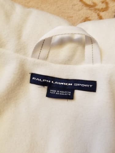 Vintage 90s Ralph Lauren Sport Quilted Puffer Down Jacket Size M Baby Blue Polo - Thumbnail 3