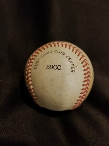 Signed California League Official Baseball Unknown Signature Rawlings 80cc Ball - Thumbnail 5