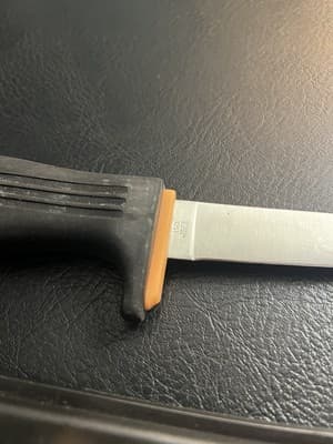 KERSHAW KAI 1257 Fish Fillet Knife 7" Blade Flexable Rubber Handle Sheathe - Thumbnail 9