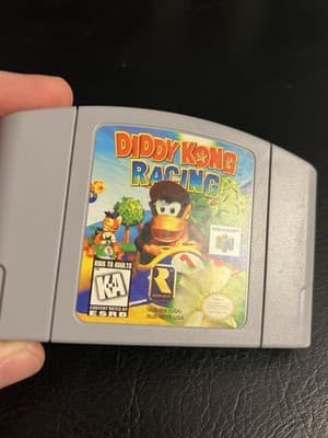 Diddy Kong Racing (Nintendo 64 N64, 1997) Game Cartridge Only - USA - Thumbnail 2
