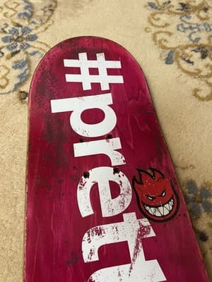 Mike Mo Capaldi Girl "Mo Money Mo Problems" Pretty Sweet Skateboard Deck 7.8 - Thumbnail 12