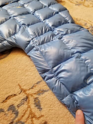 Vintage 90s Ralph Lauren Sport Quilted Puffer Down Jacket Size M Baby Blue Polo - Thumbnail 7