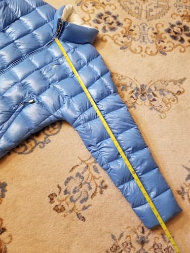 Vintage 90s Ralph Lauren Sport Quilted Puffer Down Jacket Size M Baby Blue Polo - Thumbnail 12