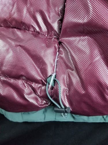 $350 Columbia Icelandite TurboDown Parka Jacket - Women's size M Green Thermal - Thumbnail 4