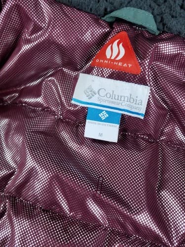 $350 Columbia Icelandite TurboDown Parka Jacket - Women's size M Green Thermal - Thumbnail 3