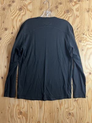 Icebreaker Bodyfit 260 Mens Merino Wool Base Layer Long Sleeve Shirt Black M - Thumbnail 11