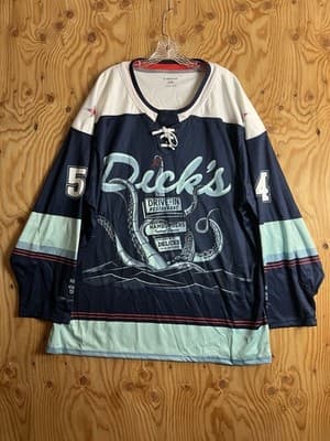 Seattle Kraken Dick's Drive-In Collab Mens XXL 56 Hockey Jersey 54 Limited Shirt - Image 1