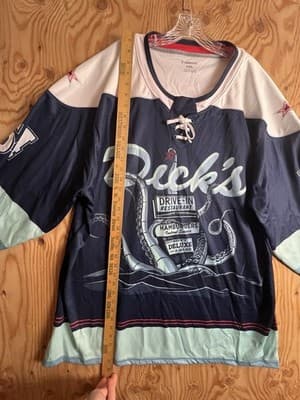 Seattle Kraken Dick's Drive-In Collab Mens XXL 56 Hockey Jersey 54 Limited Shirt - Thumbnail 7