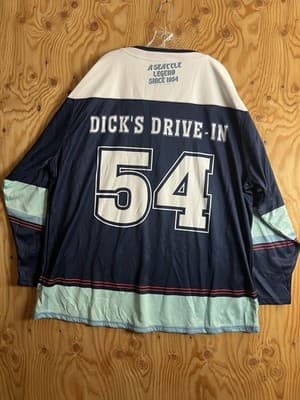 Seattle Kraken Dick's Drive-In Collab Mens XXL 56 Hockey Jersey 54 Limited Shirt - Thumbnail 10