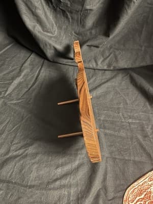 Handmade Wood Puzzle Jonah Whale Fish Puzzle + Stand Figure Local Artist Jigsaw - Thumbnail 7