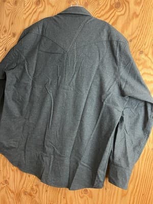 VTG Pendleton Canyon Western Wear Shirt Mens XL Wool Pearl Snap Green Blue Teal - Thumbnail 8