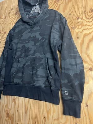 Black Camo Champion Todd Snyder Processed Sportswear Men's M Sweatshirt Hoody - Thumbnail 3