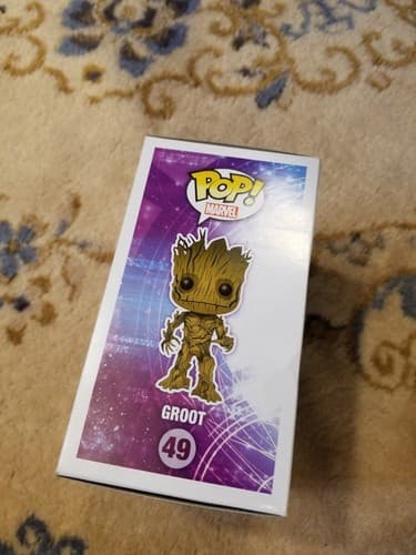 Funko POP! Marvel Guardians of the Galaxy Groot #49 Vinyl Figure Bobble-Head - Thumbnail 4