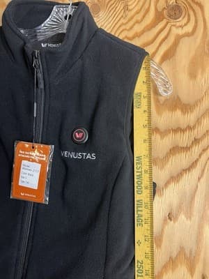 NWT Venustas Heated Fleece Vest Battery Womens S Full Zip Jacket With Battery - Thumbnail 9