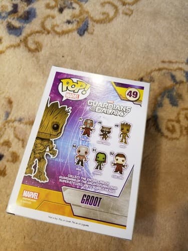 Funko POP! Marvel Guardians of the Galaxy Groot #49 Vinyl Figure Bobble-Head - Thumbnail 3