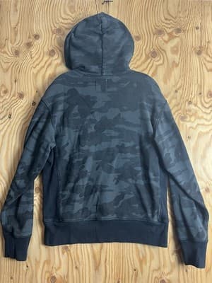 Black Camo Champion Todd Snyder Processed Sportswear Men's M Sweatshirt Hoody - Thumbnail 8