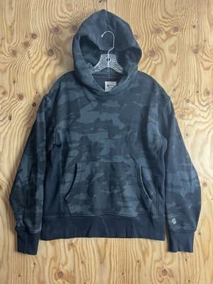 Black Camo Champion Todd Snyder Processed Sportswear Men's M Sweatshirt Hoody - Image 1