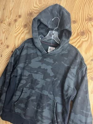 Black Camo Champion Todd Snyder Processed Sportswear Men's M Sweatshirt Hoody - Thumbnail 2