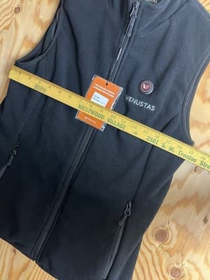 NWT Venustas Heated Fleece Vest Battery Womens S Full Zip Jacket With Battery - Thumbnail 8