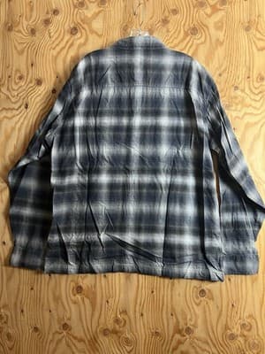 KUHL Flannel Shirt Mens 2XL Blue Plaid Dillingr Button Down Dillinger XXL 25F - Thumbnail 9