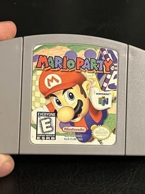 Mario Party (Nintendo 64, 1999) Authentic N64 Cartridge Only Tested USA - Thumbnail 2