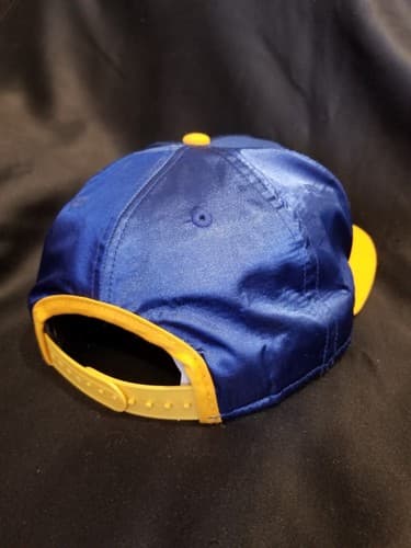 Rare Seattle Mariners Satin Trident MLB Cooperstown Collection Snapback Hat Cap - Thumbnail 4