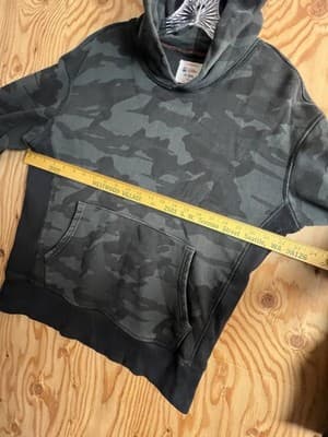Black Camo Champion Todd Snyder Processed Sportswear Men's M Sweatshirt Hoody - Thumbnail 6