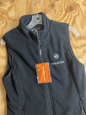 NWT Venustas Heated Fleece Vest Battery Womens S Full Zip Jacket With Battery - Thumbnail 2