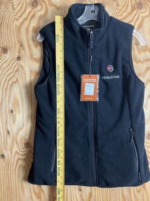 NWT Venustas Heated Fleece Vest Battery Womens S Full Zip Jacket With Battery - Thumbnail 7