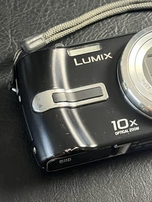 PANASONIC LUMIX DMC-TZ3 Digital Camera with Battery Black Leica 10x Zoom Japan - Thumbnail 2