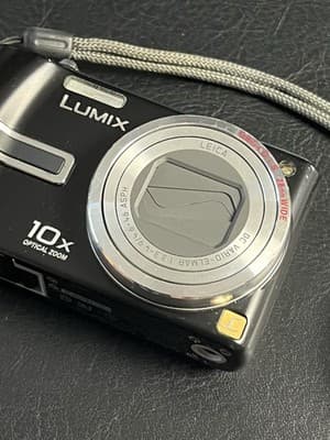 PANASONIC LUMIX DMC-TZ3 Digital Camera with Battery Black Leica 10x Zoom Japan - Thumbnail 3