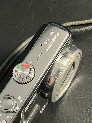 PANASONIC LUMIX DMC-TZ3 Digital Camera with Battery Black Leica 10x Zoom Japan - Thumbnail 4