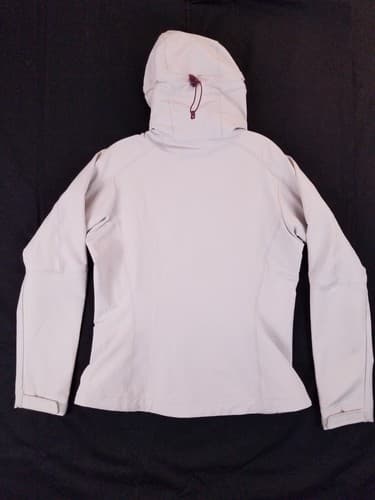 Patagonia Jacket Women's M Medium Grey White Simple Guide Hoody Full Zip Hoodie - Thumbnail 2