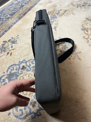 TOM BIHN USA Monolith Vintage Portable Culture Grey Padded Laptop Case Holder 4 - Thumbnail 7