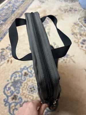 TOM BIHN USA Monolith Vintage Portable Culture Grey Padded Laptop Case Holder 4 - Thumbnail 10