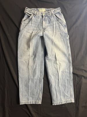 VTG Y2K Abercrombie & Fitch Men’s 32R Carpenter Jeans Wide Leg Baggy 30x30 - Image 1