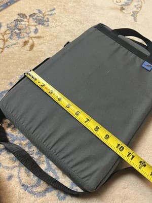 TOM BIHN USA Monolith Vintage Portable Culture Grey Padded Laptop Case Holder 4 - Thumbnail 20