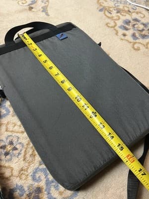 TOM BIHN USA Monolith Vintage Portable Culture Grey Padded Laptop Case Holder 4 - Thumbnail 19