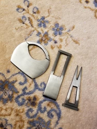 Handmade Mans Cave Dinner Set Accessories Modern Metal Cutlery Knife Fork Spoon - Image 1