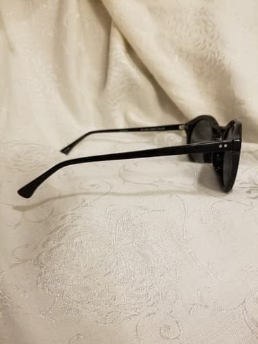 DRIES VAN NOTEN X Linda Farrow Gallery Black Cat 3 Eye Frame Sunglasses DVN/64/5 - Thumbnail 4