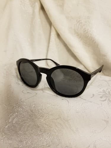 DRIES VAN NOTEN X Linda Farrow Gallery Black Cat 3 Eye Frame Sunglasses DVN/64/5 - Thumbnail 7