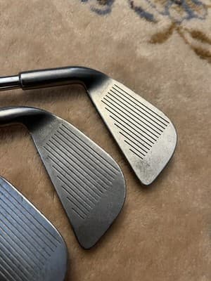 Vtg Ping Karsten I Iron Set 3 4 5 8 W Black Dot Heel-Toe Balance Steel Shaft RH - Thumbnail 13